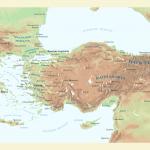Χάρτης που παρουσιάζεται στην έκθεση Ίδρυμα της Βουλής των Ελλήνων